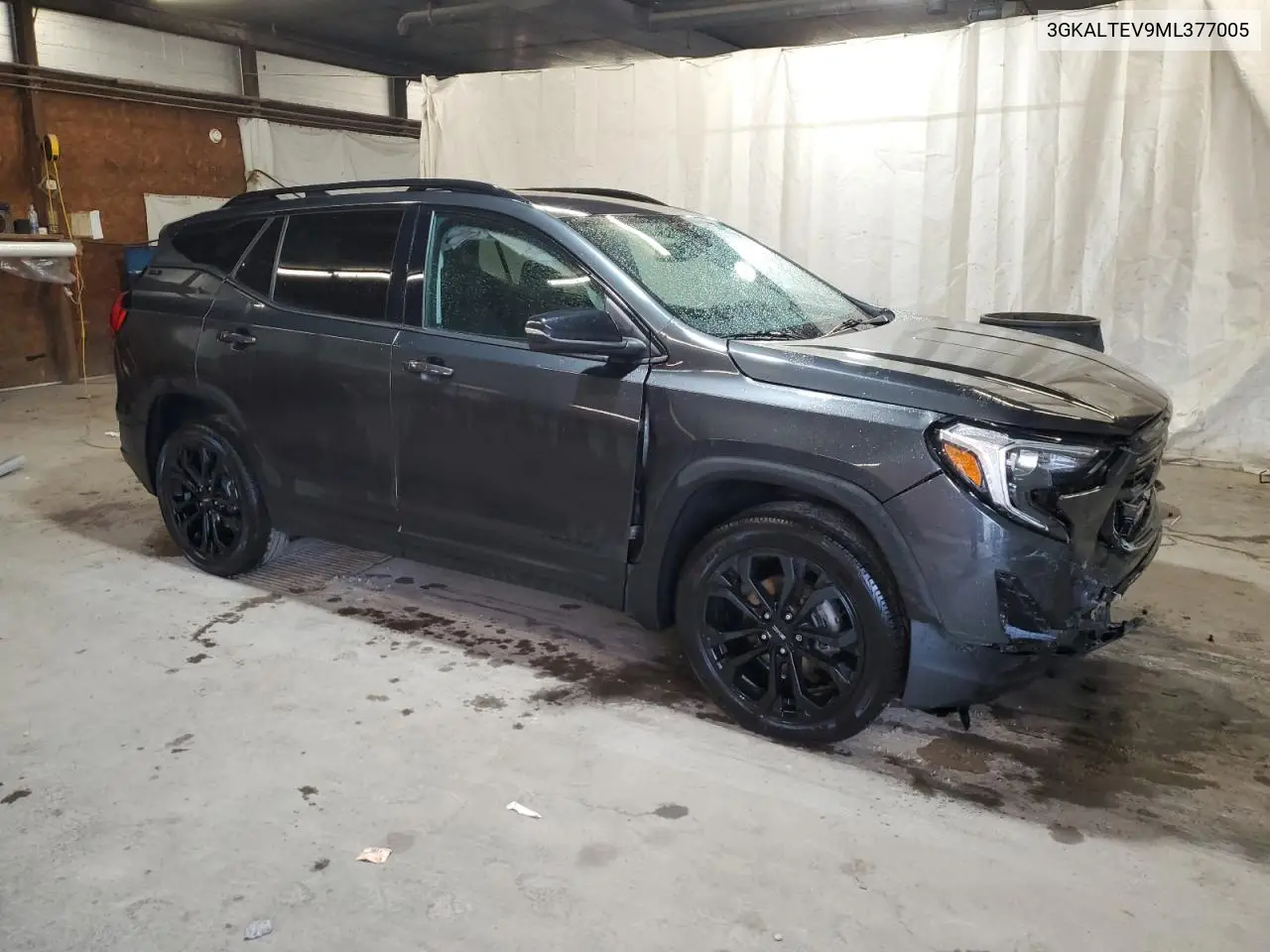 2021 GMC Terrain Sle VIN: 3GKALTEV9ML377005 Lot: 56672755