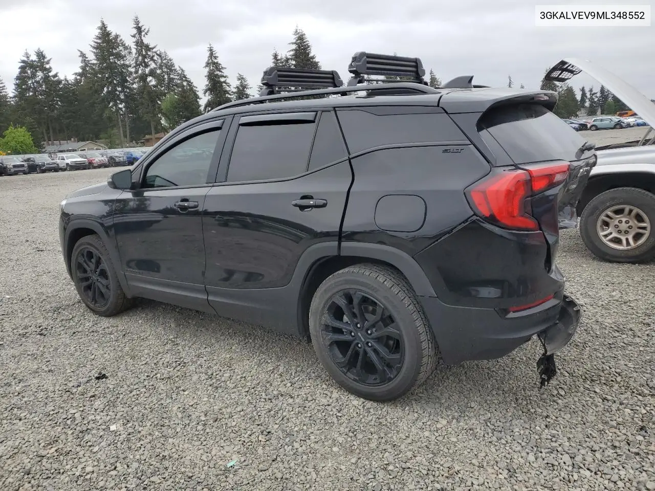 2021 GMC Terrain Slt VIN: 3GKALVEV9ML348552 Lot: 56895905
