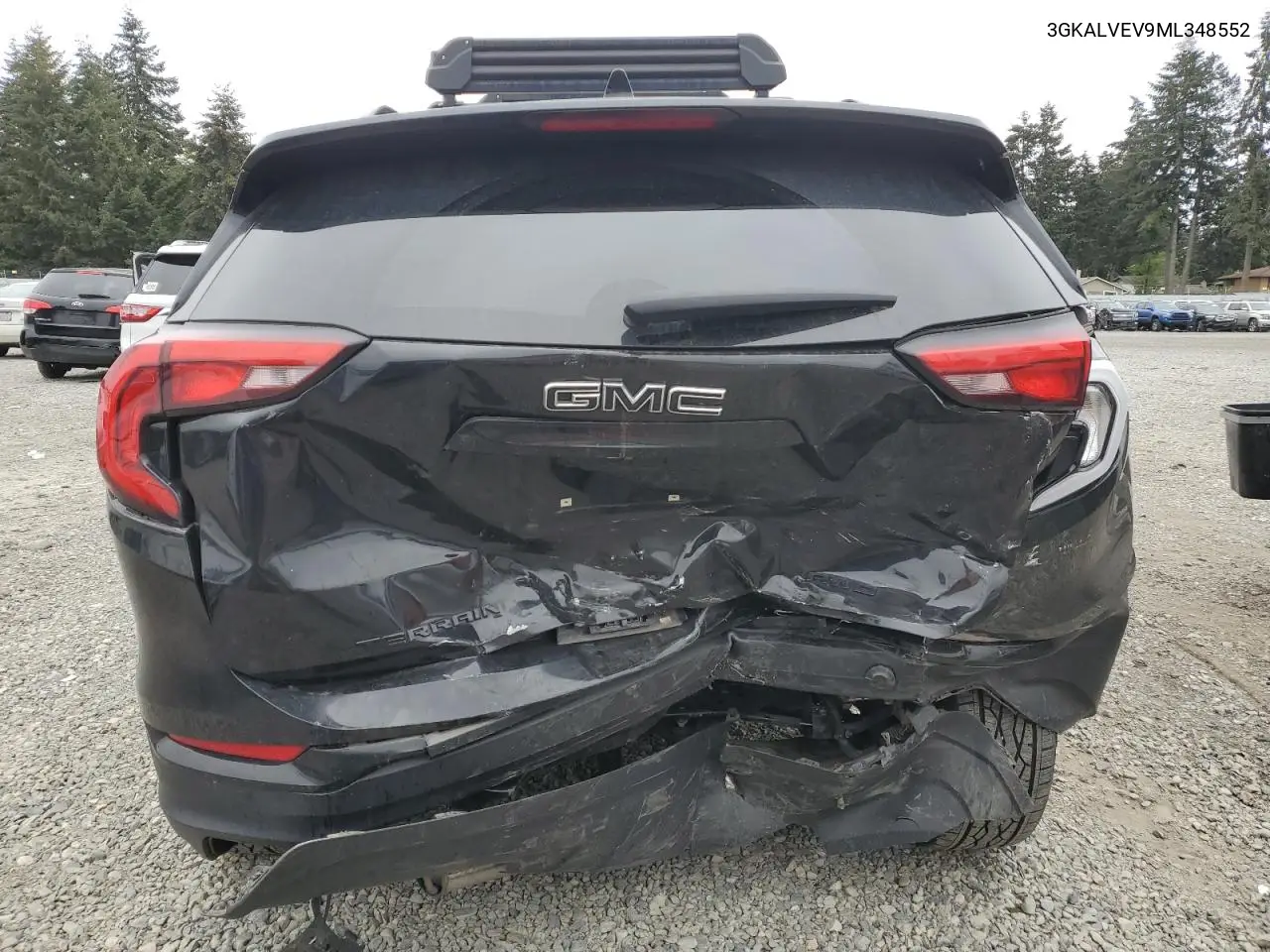 2021 GMC Terrain Slt VIN: 3GKALVEV9ML348552 Lot: 56895905