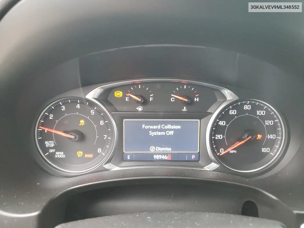 2021 GMC Terrain Slt VIN: 3GKALVEV9ML348552 Lot: 56895905