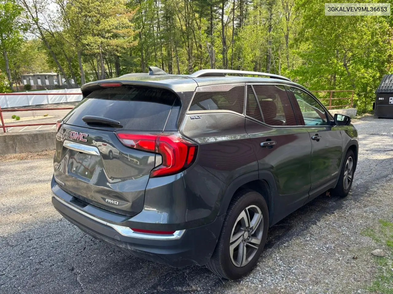 2021 GMC Terrain Slt VIN: 3GKALVEV9ML36653 Lot: 57184805