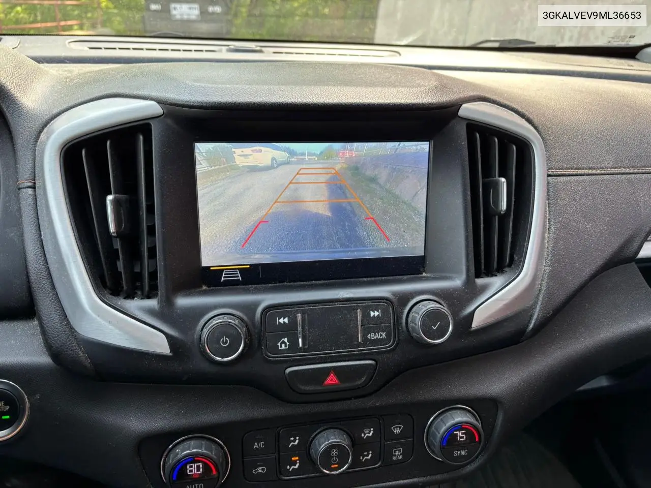2021 GMC Terrain Slt VIN: 3GKALVEV9ML36653 Lot: 57184805