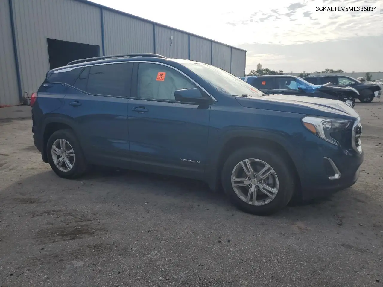 2021 GMC Terrain Sle VIN: 3GKALTEV5ML386834 Lot: 62915845