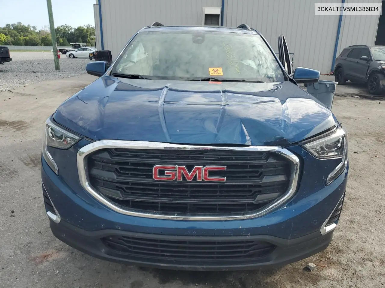 2021 GMC Terrain Sle VIN: 3GKALTEV5ML386834 Lot: 62915845