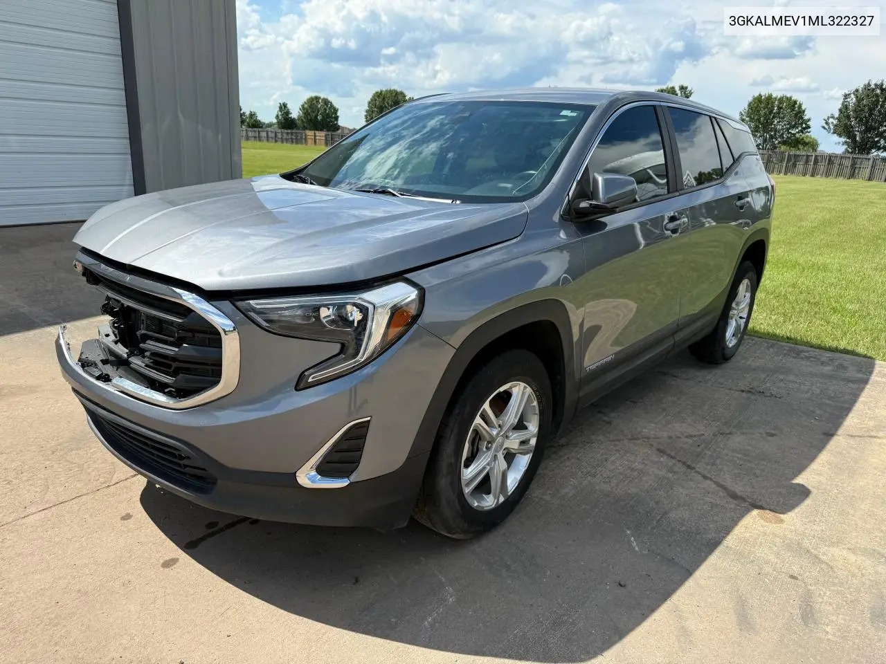 2021 GMC Terrain Sle VIN: 3GKALMEV1ML322327 Lot: 63693905