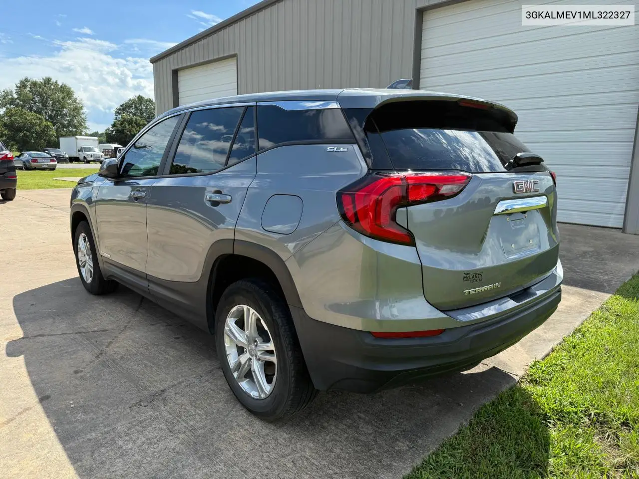 2021 GMC Terrain Sle VIN: 3GKALMEV1ML322327 Lot: 63693905