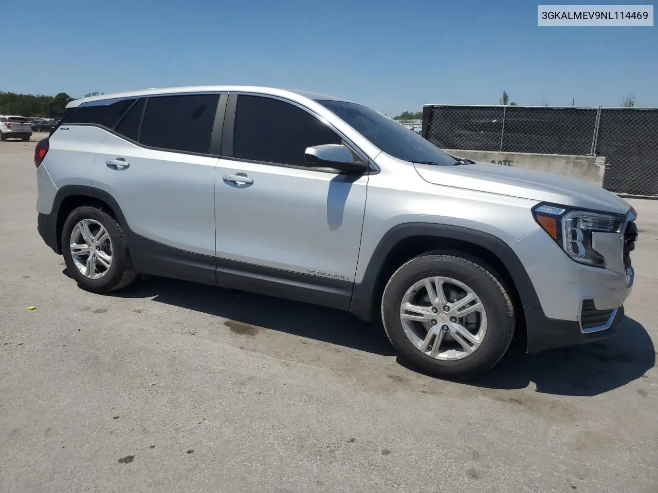 2022 GMC Terrain Sle VIN: 3GKALMEV9NL114469 Lot: 46019025