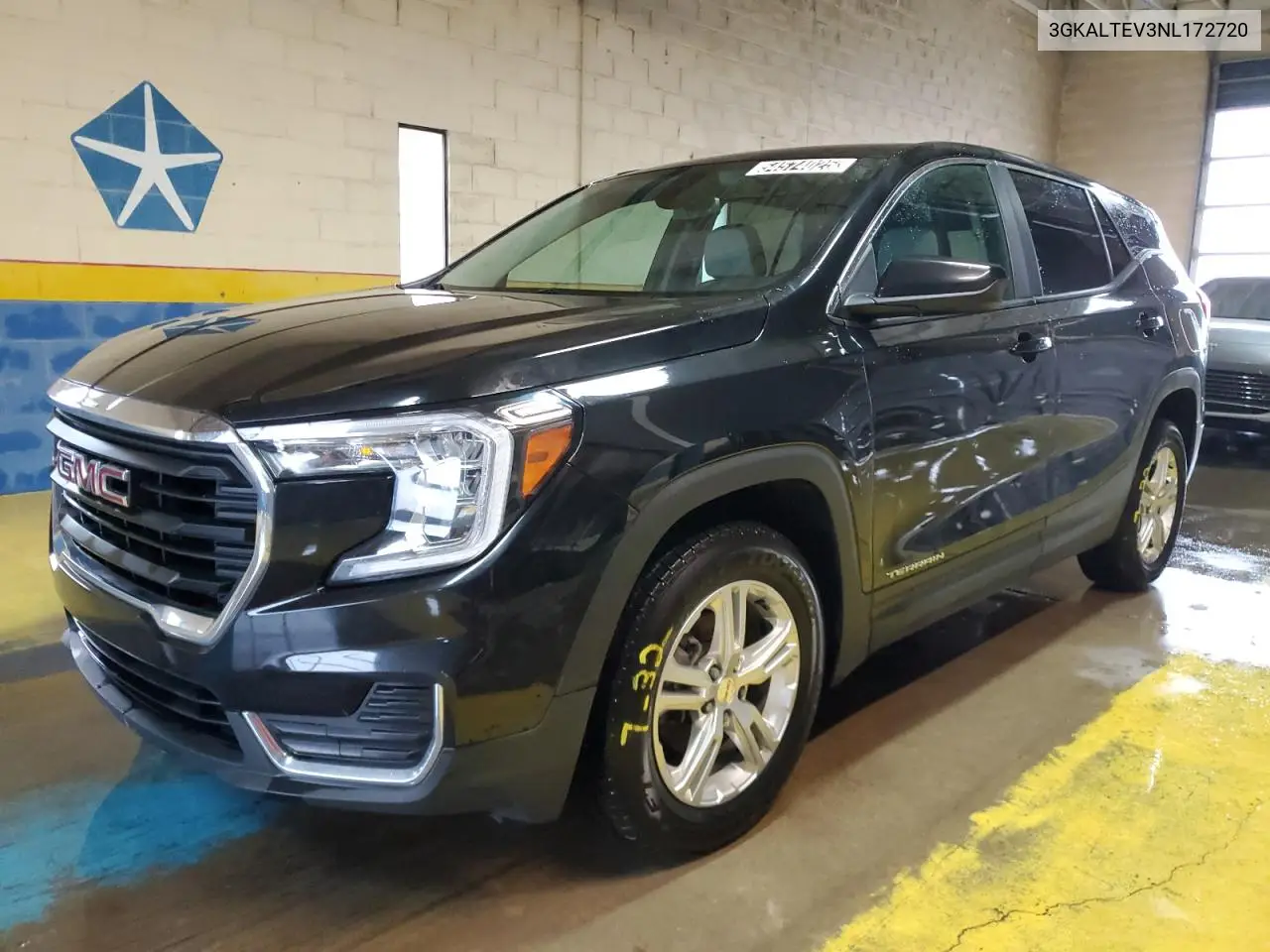 2022 GMC Terrain Sle VIN: 3GKALTEV3NL172720 Lot: 54574025