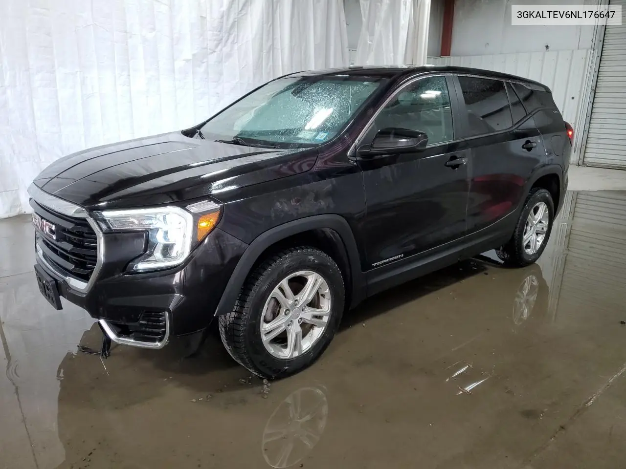 2022 GMC Terrain Sle VIN: 3GKALTEV6NL176647 Lot: 55235705
