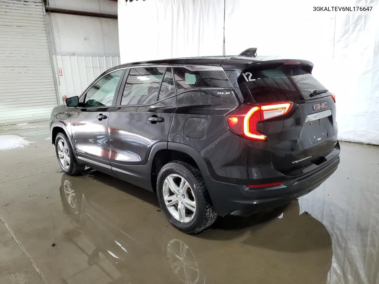 2022 GMC Terrain Sle VIN: 3GKALTEV6NL176647 Lot: 55235705