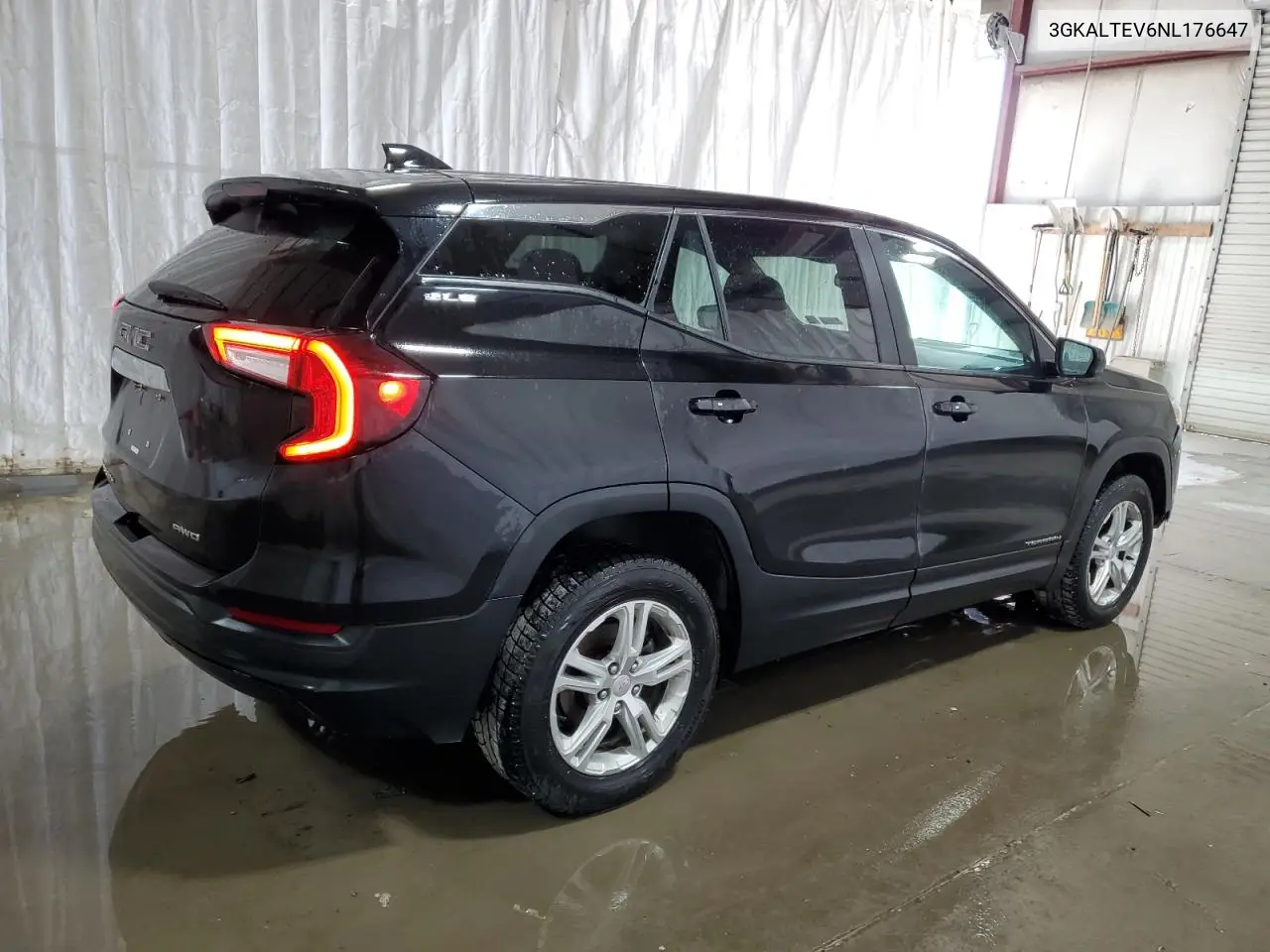 2022 GMC Terrain Sle VIN: 3GKALTEV6NL176647 Lot: 55235705
