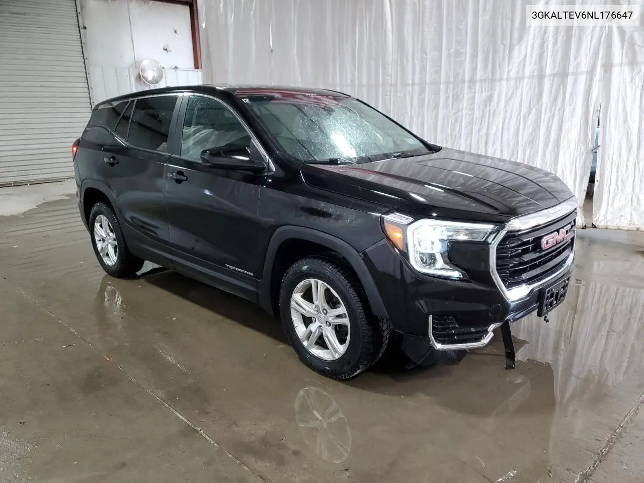2022 GMC Terrain Sle VIN: 3GKALTEV6NL176647 Lot: 55235705