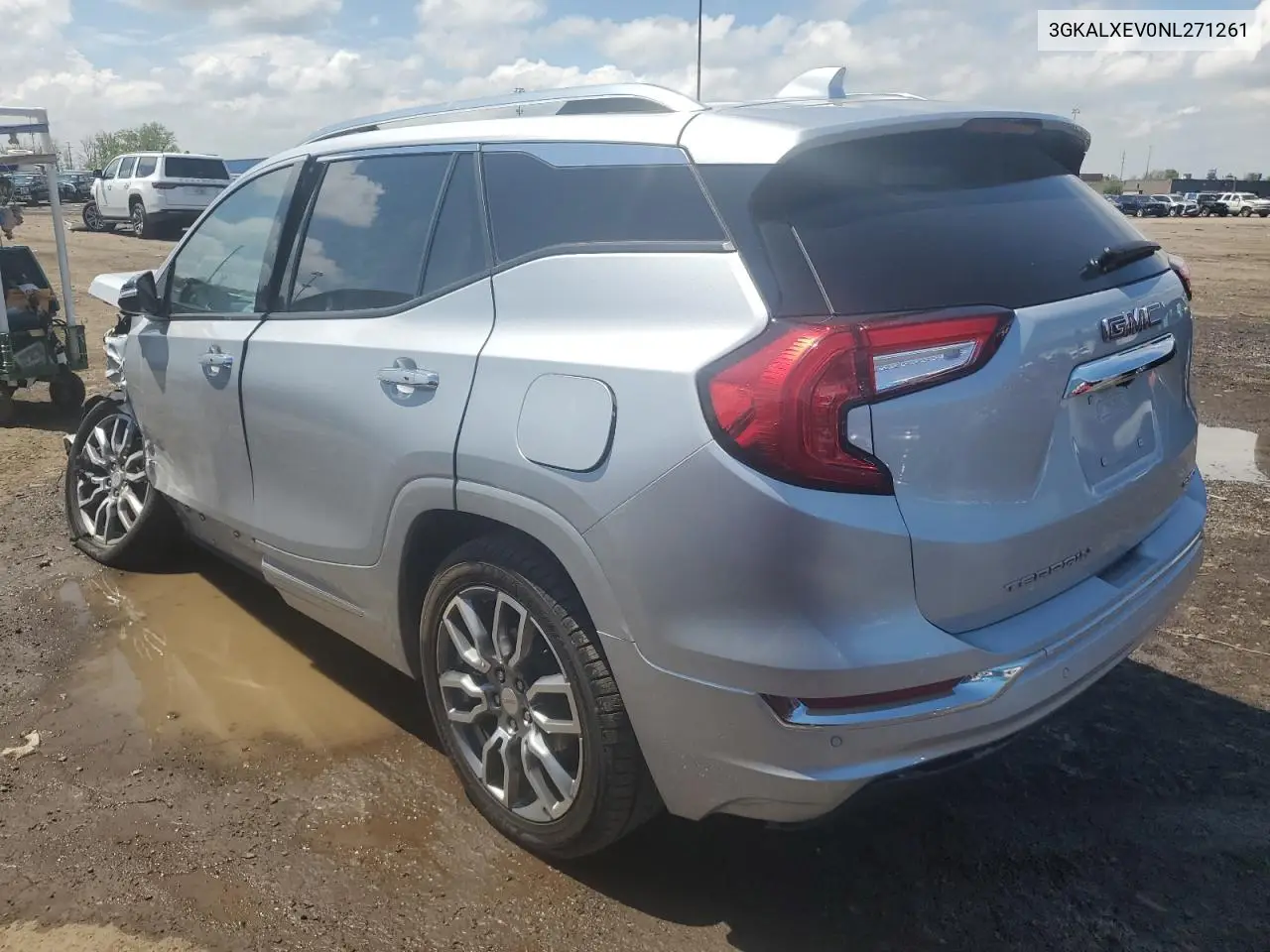 2022 GMC Terrain Denali VIN: 3GKALXEV0NL271261 Lot: 56183235