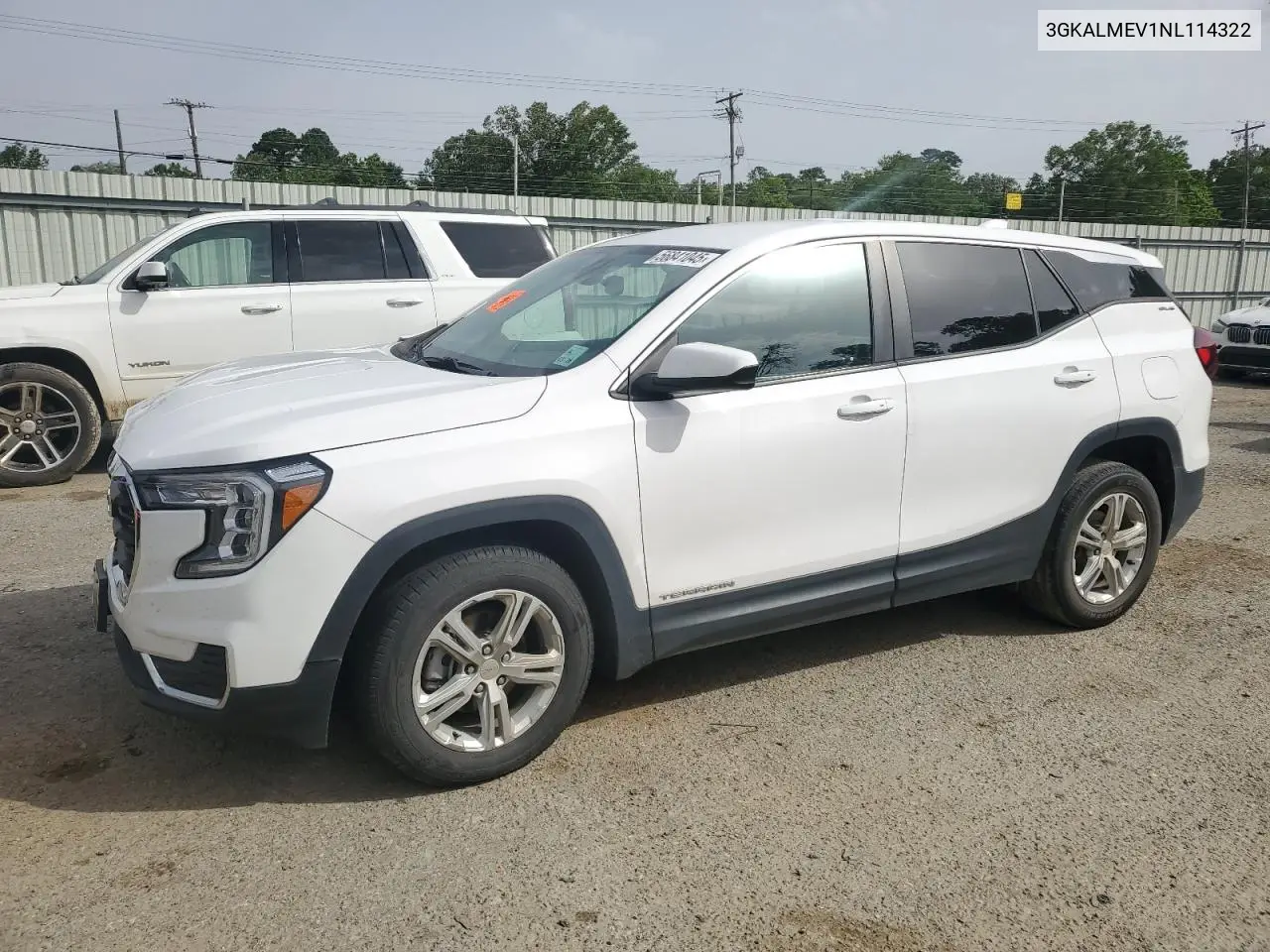 2022 GMC Terrain Sle VIN: 3GKALMEV1NL114322 Lot: 56841045