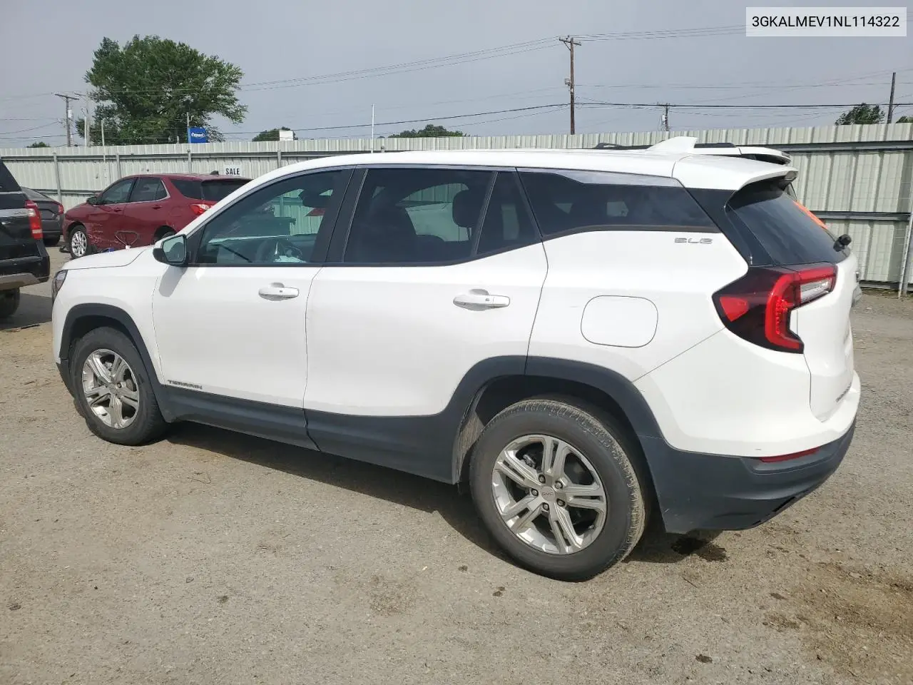 2022 GMC Terrain Sle VIN: 3GKALMEV1NL114322 Lot: 56841045