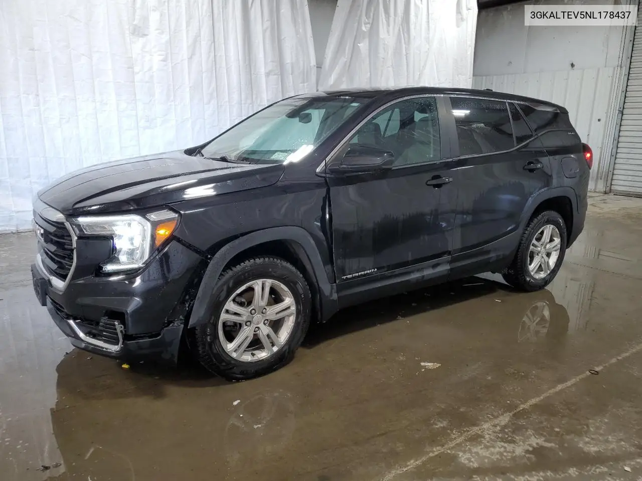 2022 GMC Terrain Sle VIN: 3GKALTEV5NL178437 Lot: 61386135