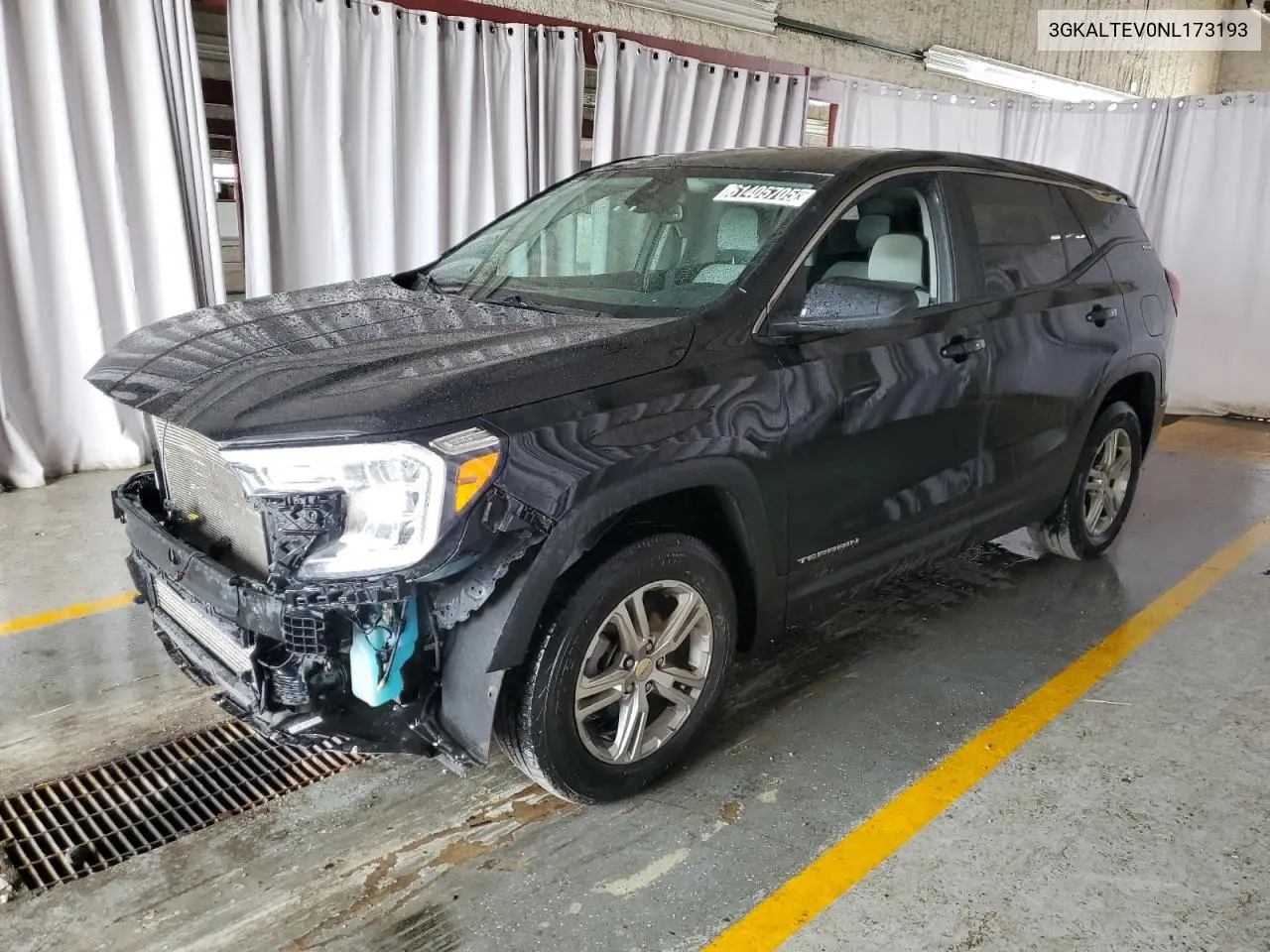 2022 GMC Terrain Sle VIN: 3GKALTEV0NL173193 Lot: 61405705
