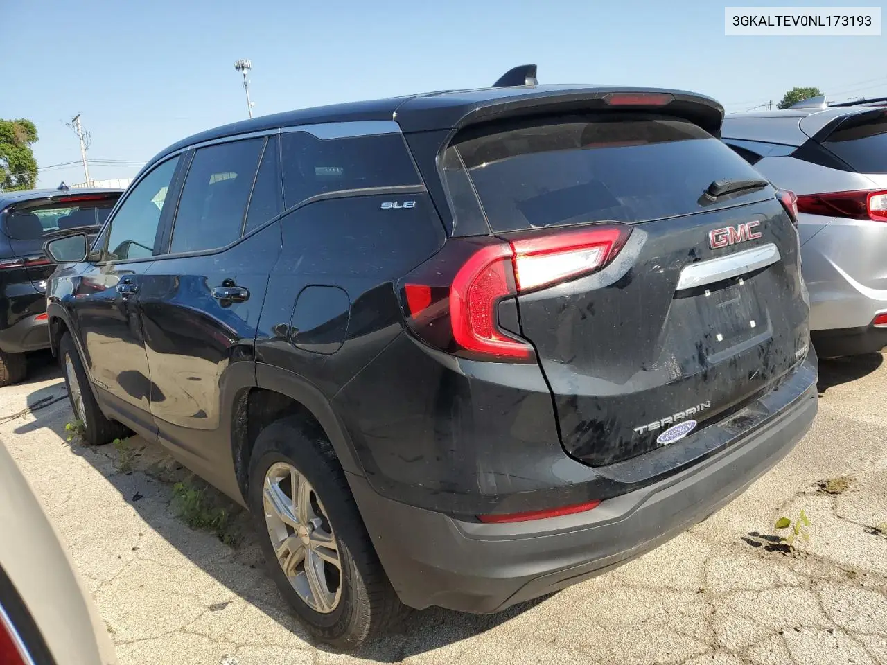 2022 GMC Terrain Sle VIN: 3GKALTEV0NL173193 Lot: 61405705
