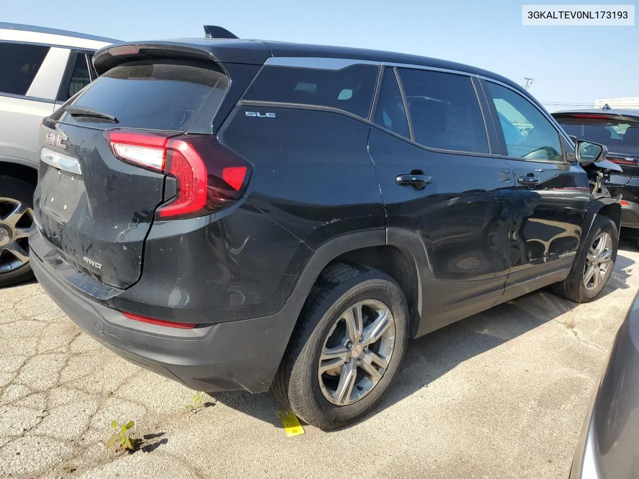 2022 GMC Terrain Sle VIN: 3GKALTEV0NL173193 Lot: 61405705