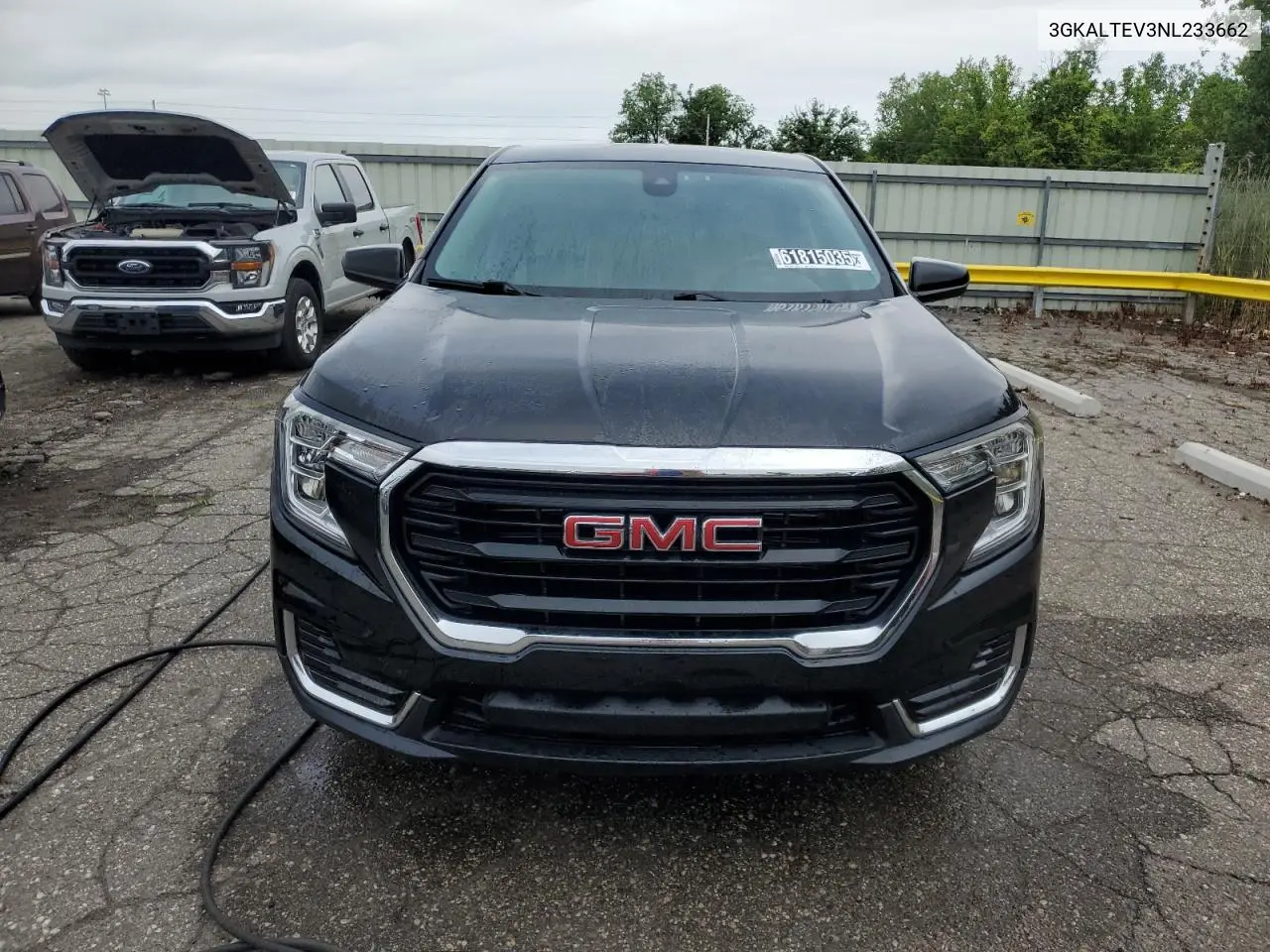 2022 GMC Terrain Sle VIN: 3GKALTEV3NL233662 Lot: 61815035