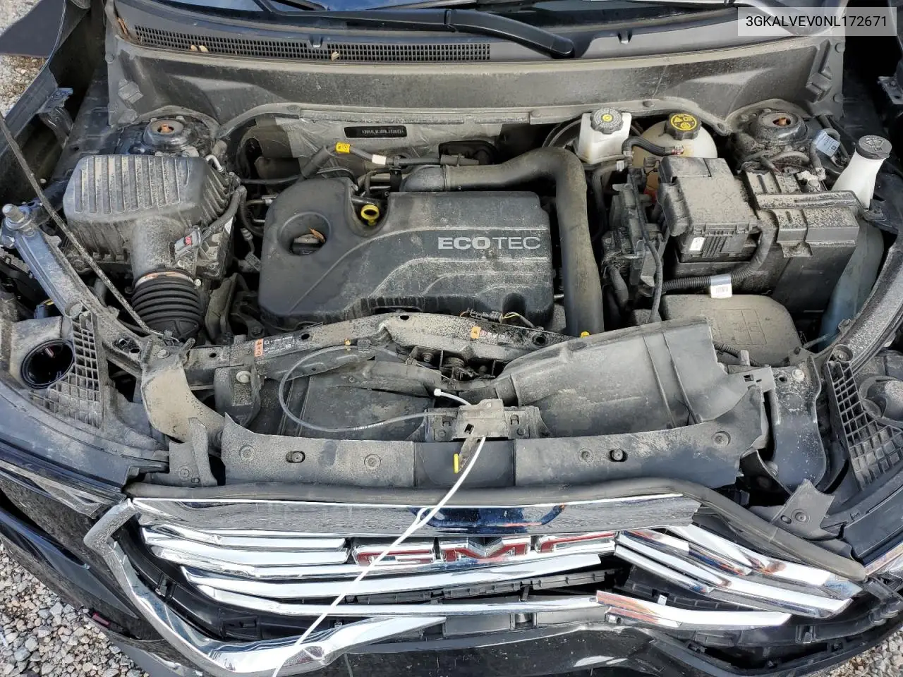 2022 GMC Terrain Slt VIN: 3GKALVEV0NL172671 Lot: 62489505