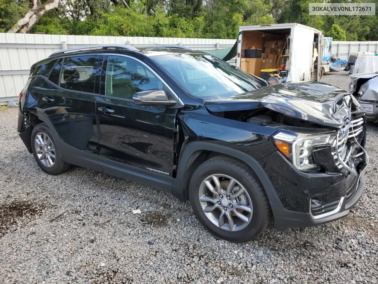 2022 GMC Terrain Slt VIN: 3GKALVEV0NL172671 Lot: 62489505