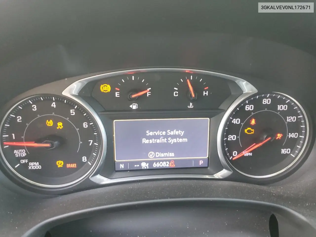 2022 GMC Terrain Slt VIN: 3GKALVEV0NL172671 Lot: 62489505