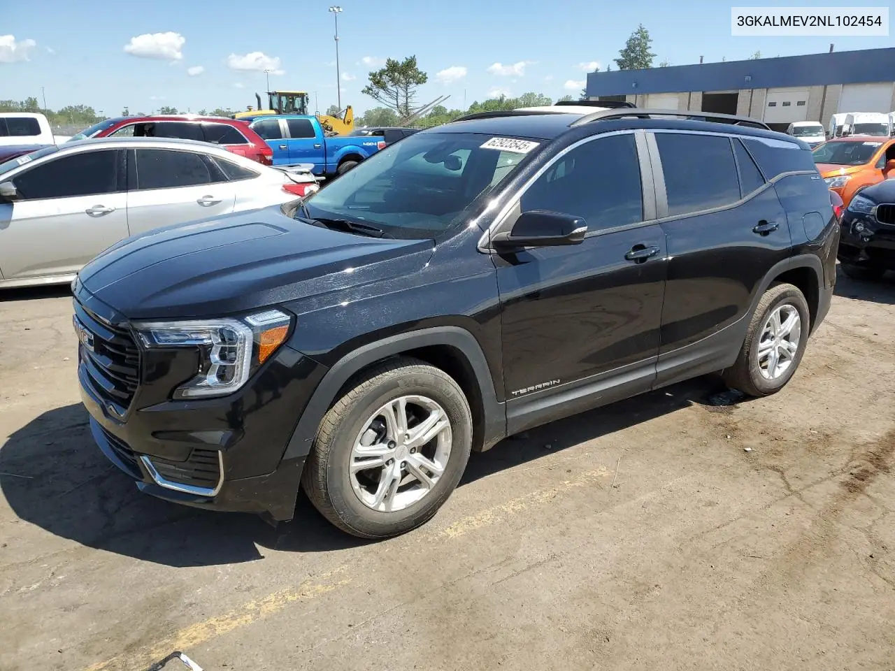 2022 GMC Terrain Sle VIN: 3GKALMEV2NL102454 Lot: 62923545