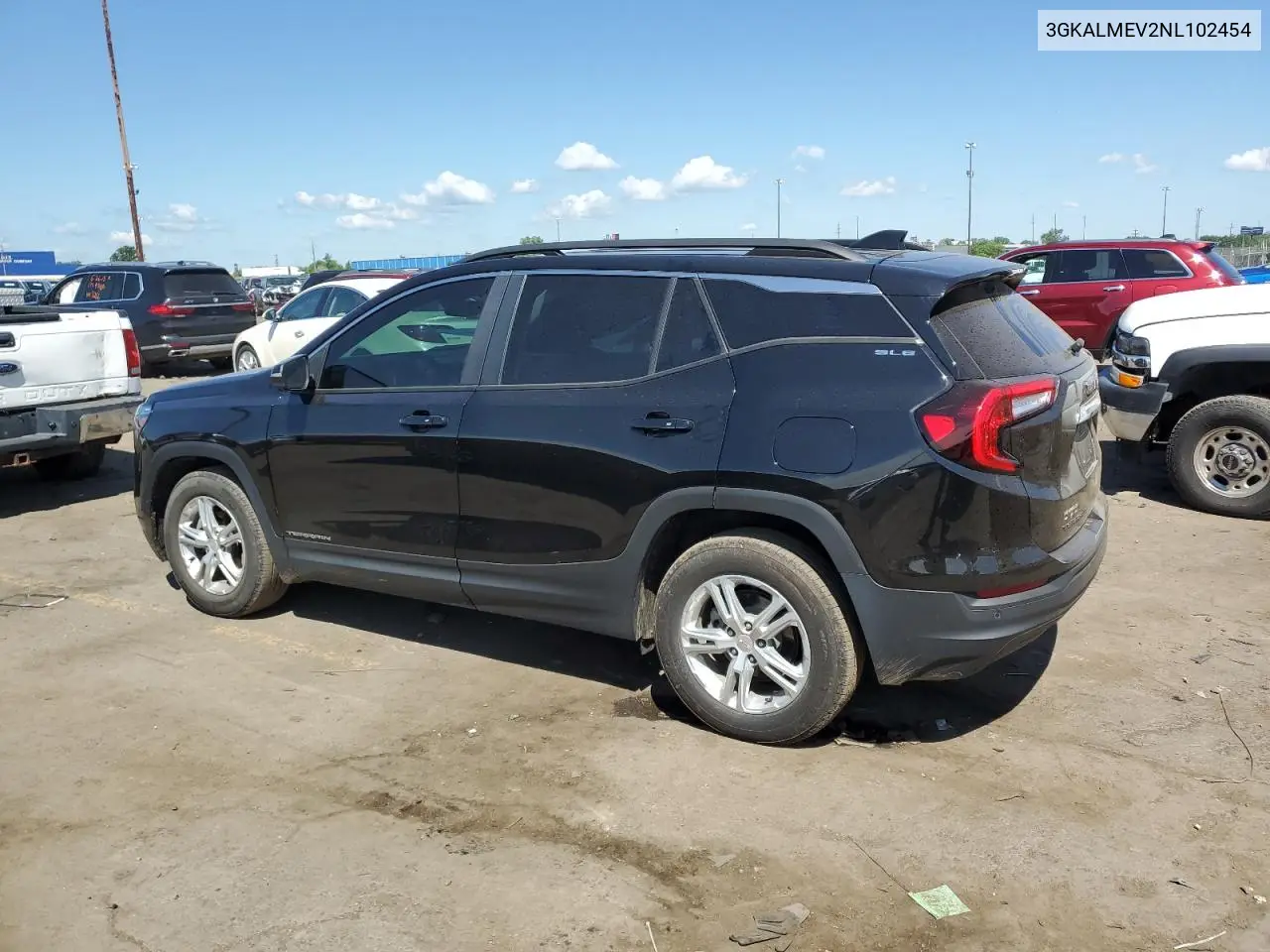 2022 GMC Terrain Sle VIN: 3GKALMEV2NL102454 Lot: 62923545
