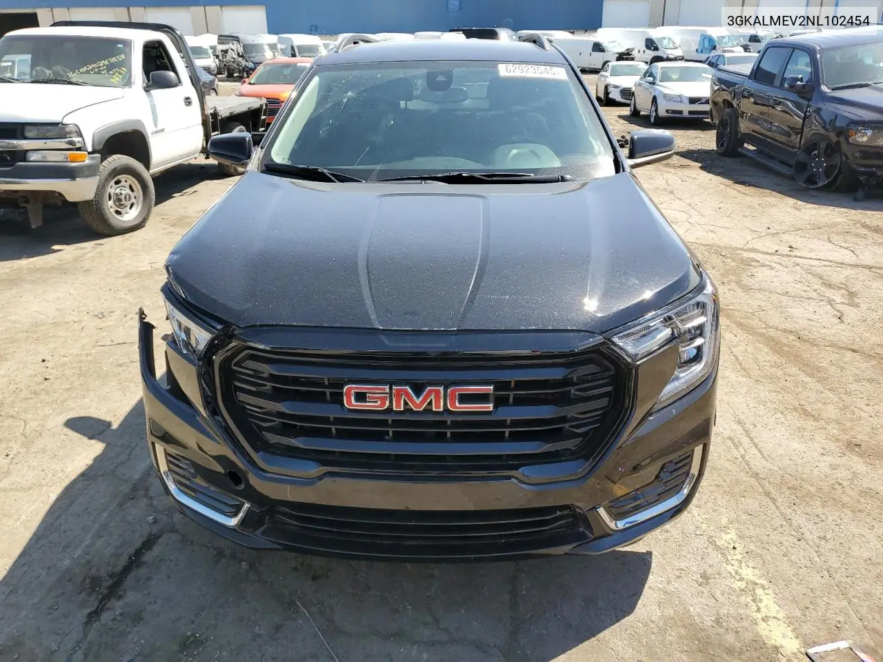2022 GMC Terrain Sle VIN: 3GKALMEV2NL102454 Lot: 62923545
