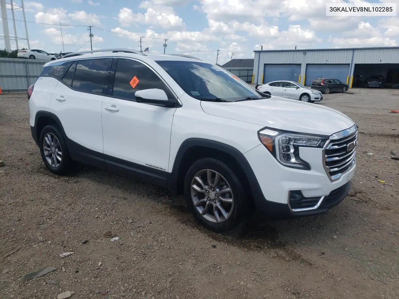 2022 GMC Terrain Slt VIN: 3GKALVEV8NL102285 Lot: 62953545