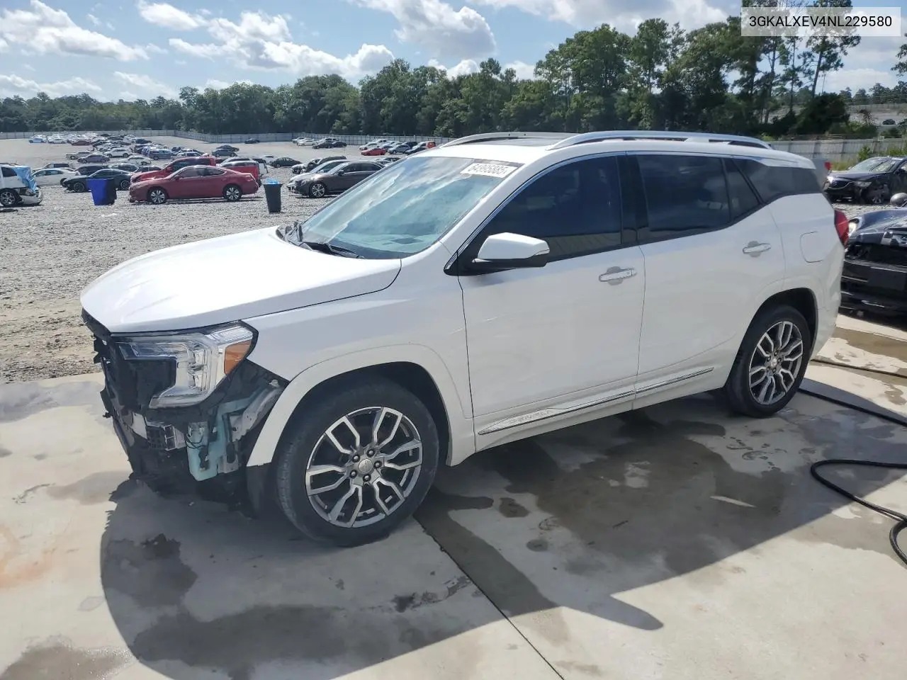 2022 GMC Terrain Denali VIN: 3GKALXEV4NL229580 Lot: 64995885