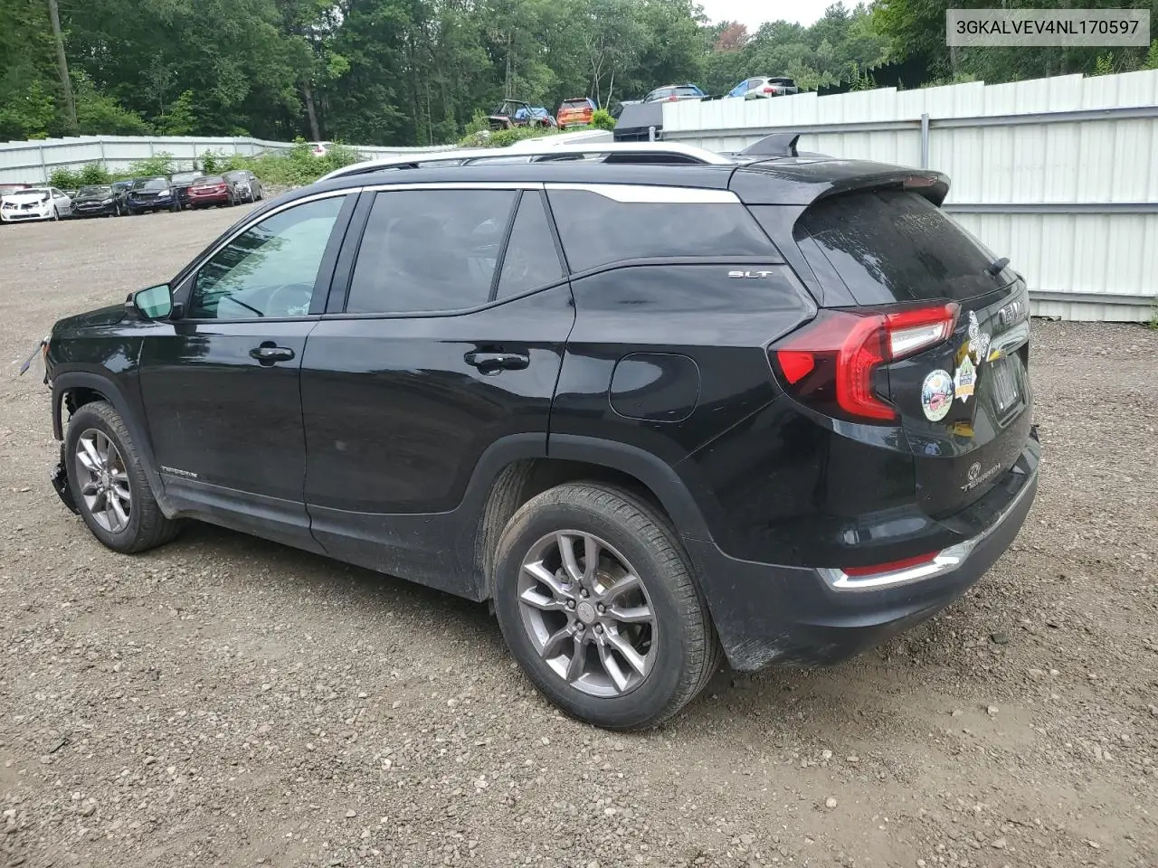 2022 GMC Terrain Slt VIN: 3GKALVEV4NL170597 Lot: 65003055