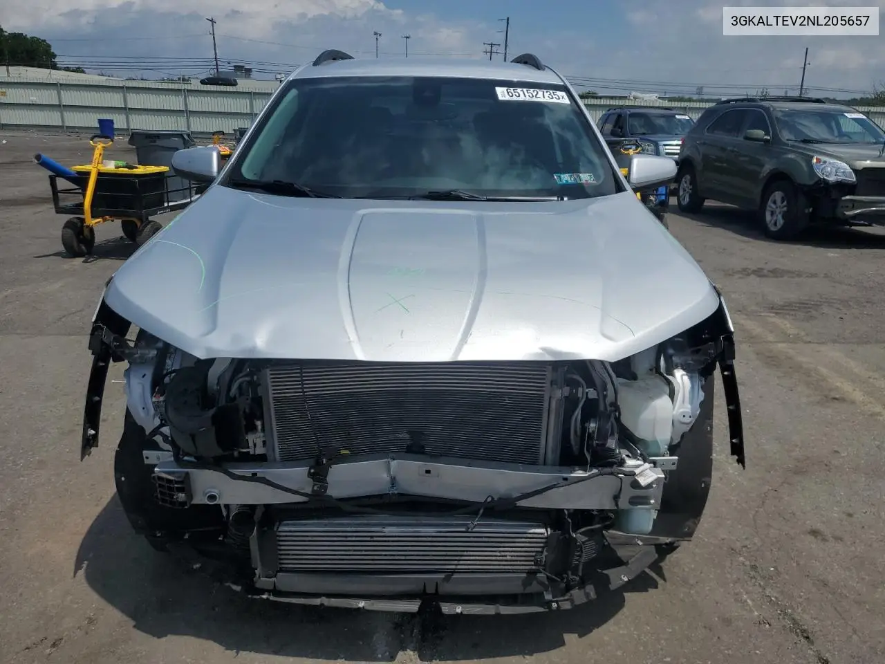 2022 GMC Terrain Sle VIN: 3GKALTEV2NL205657 Lot: 65152735