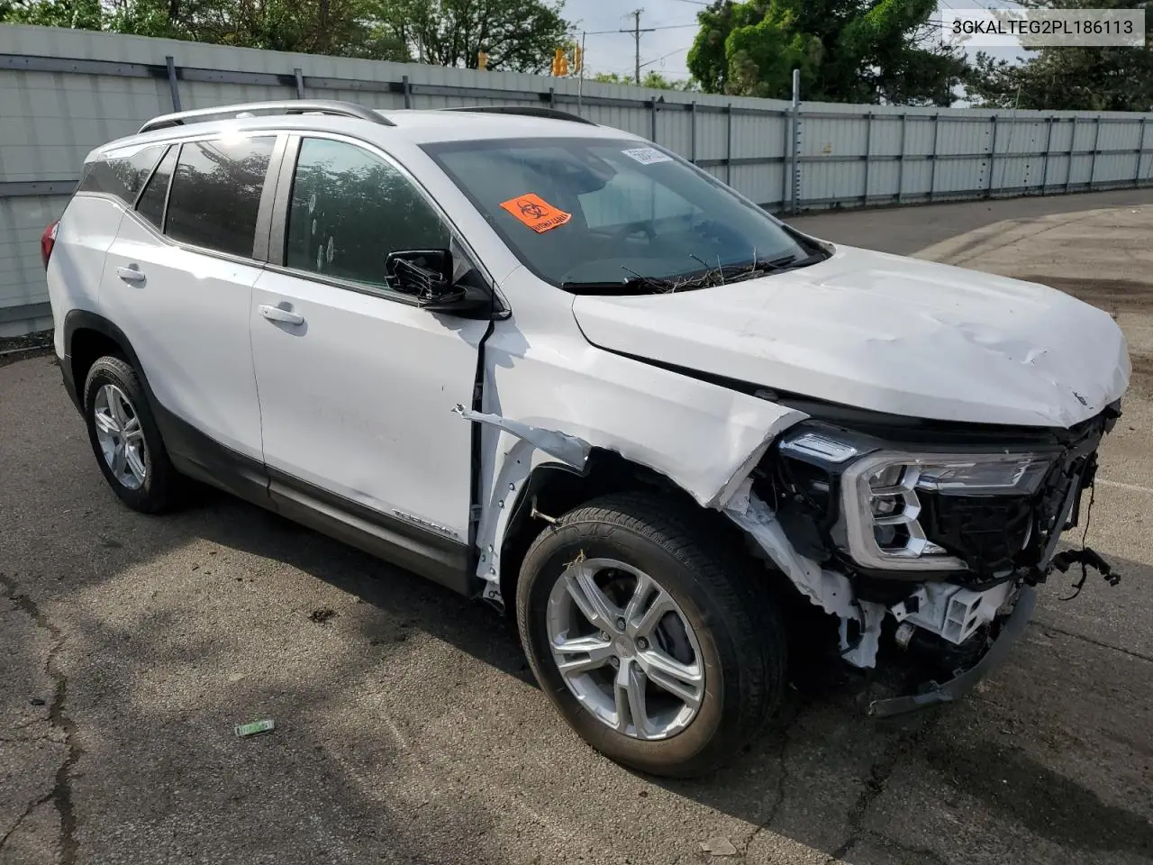 2023 GMC Terrain Sle VIN: 3GKALTEG2PL186113 Lot: 56841025