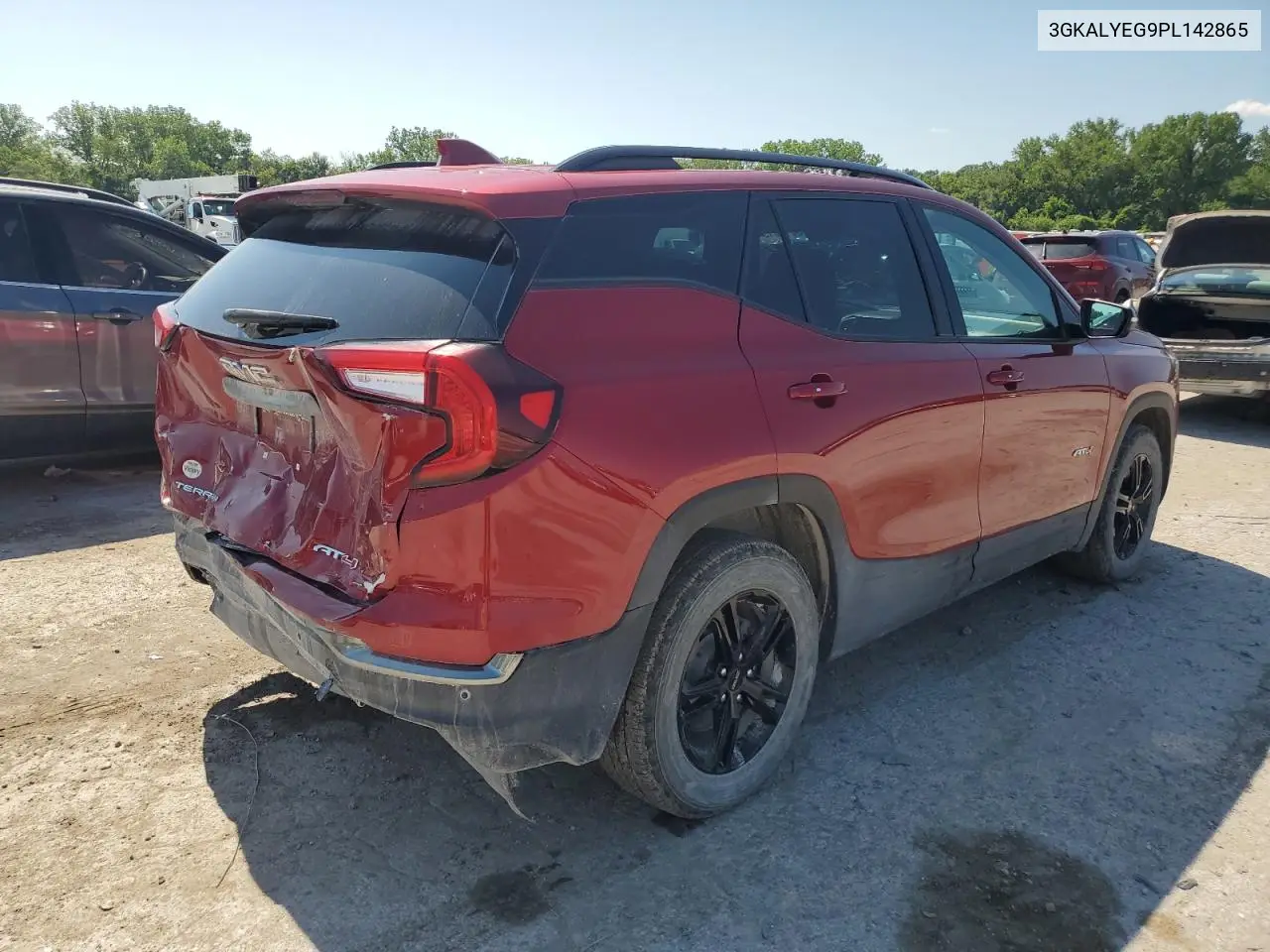 2023 GMC Terrain At4 VIN: 3GKALYEG9PL142865 Lot: 63010015