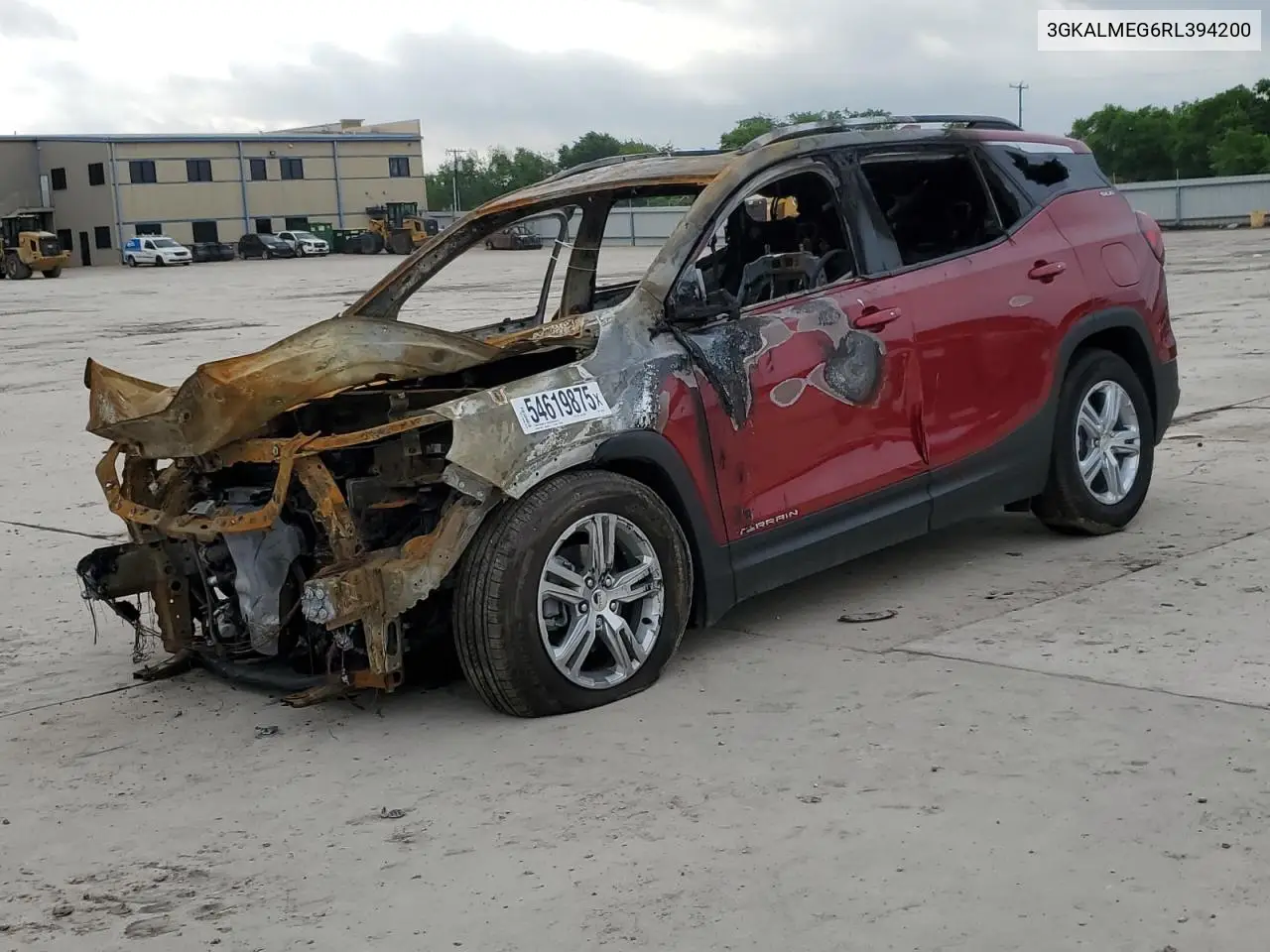 2024 GMC Terrain Sle VIN: 3GKALMEG6RL394200 Lot: 54619875