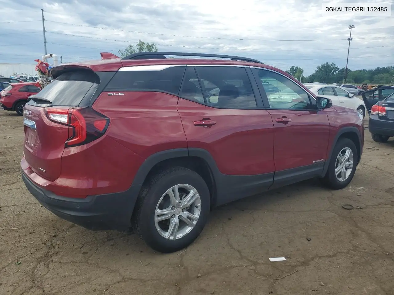 2024 GMC Terrain Sle VIN: 3GKALTEG8RL152485 Lot: 62596595