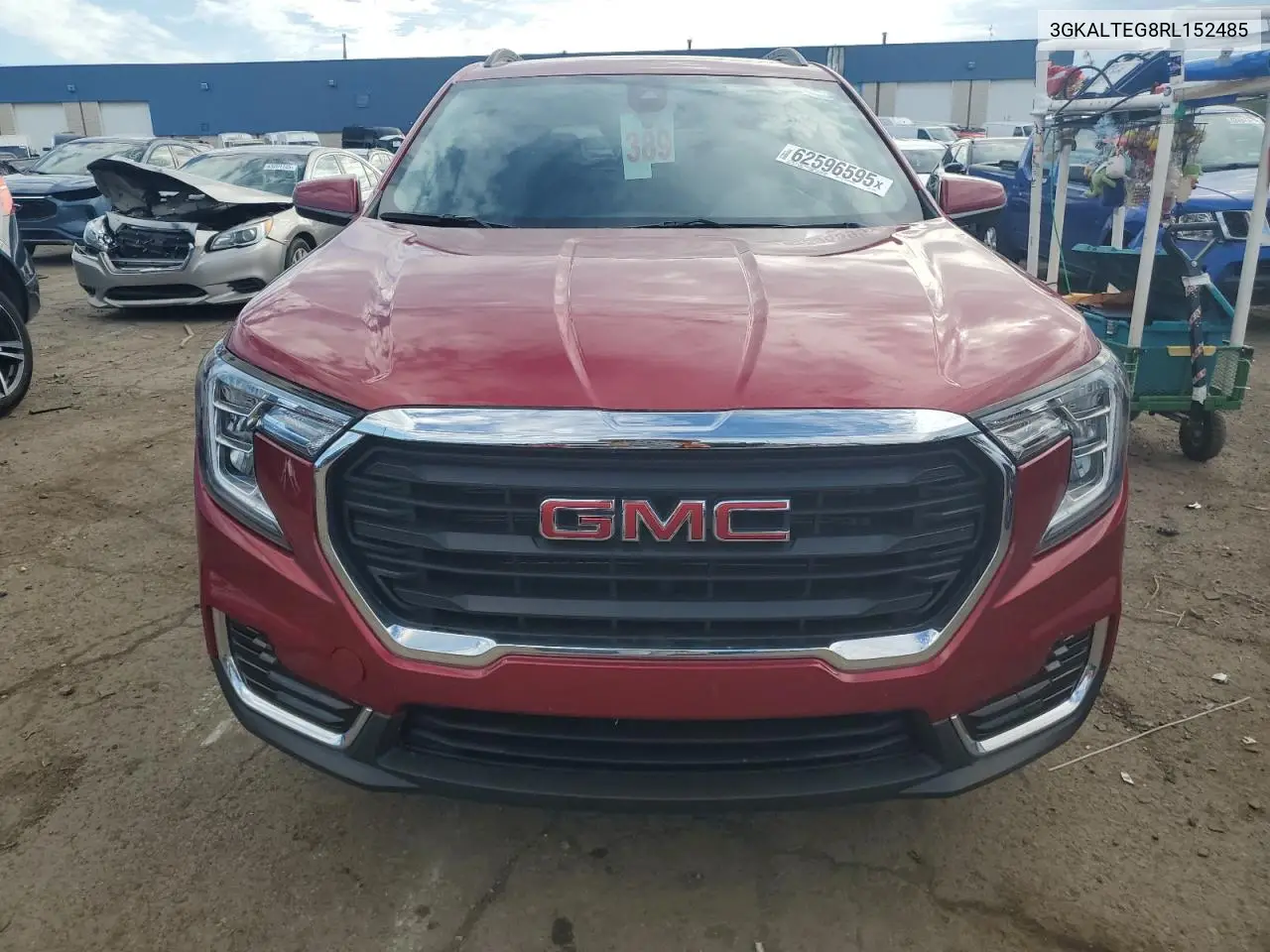 2024 GMC Terrain Sle VIN: 3GKALTEG8RL152485 Lot: 62596595
