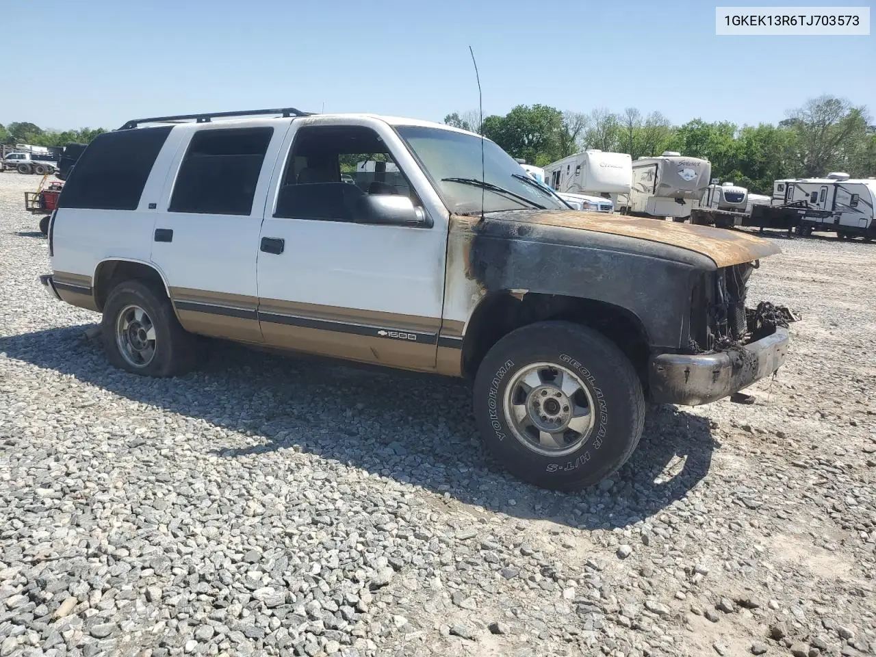 1996 GMC Yukon VIN: 1GKEK13R6TJ703573 Lot: 52451085