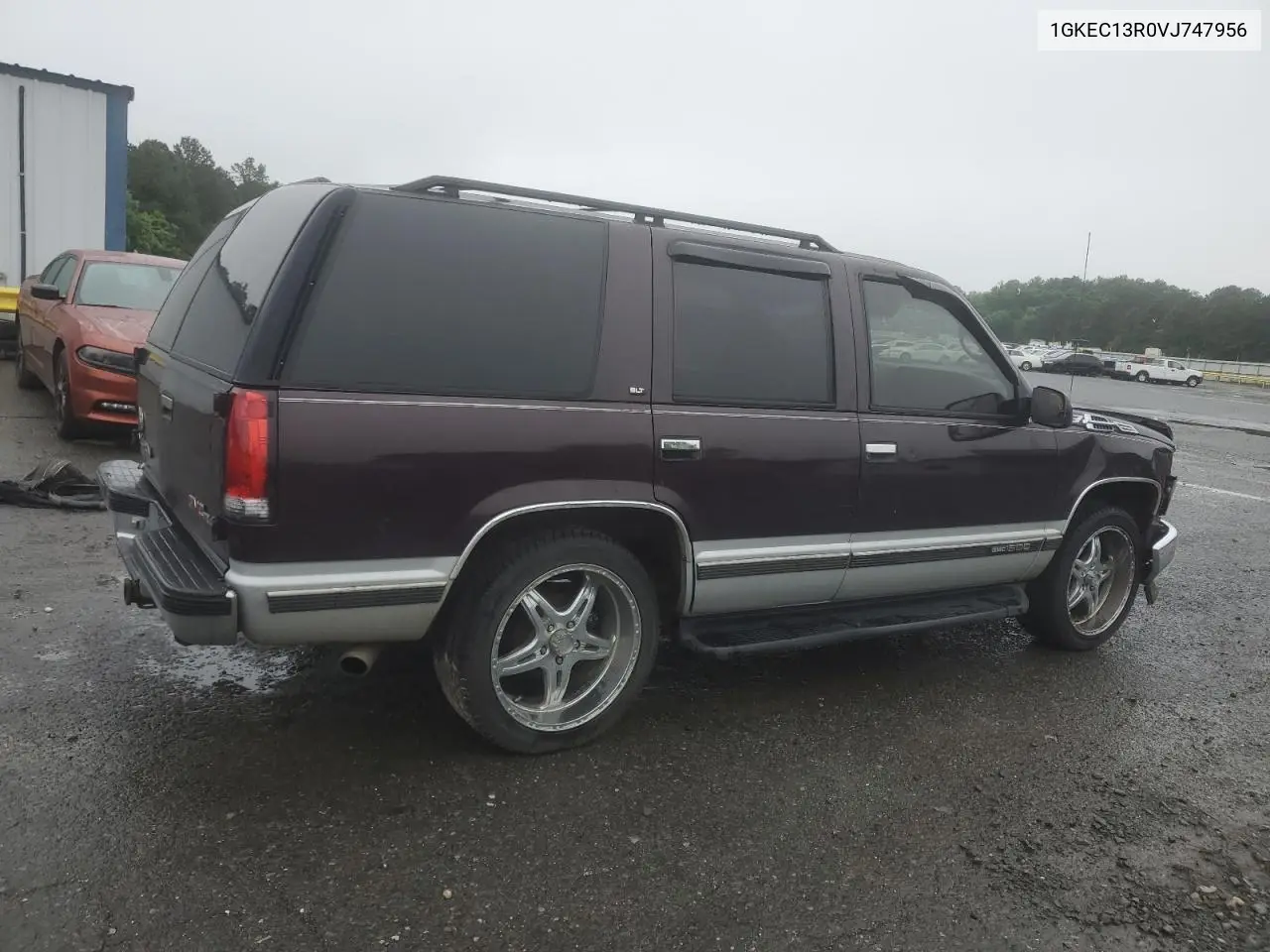 1997 GMC Yukon VIN: 1GKEC13R0VJ747956 Lot: 55259735