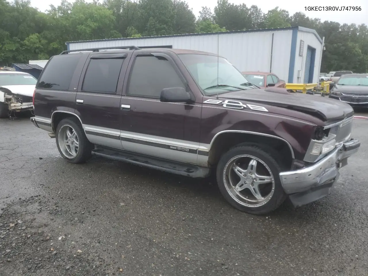 1997 GMC Yukon VIN: 1GKEC13R0VJ747956 Lot: 55259735