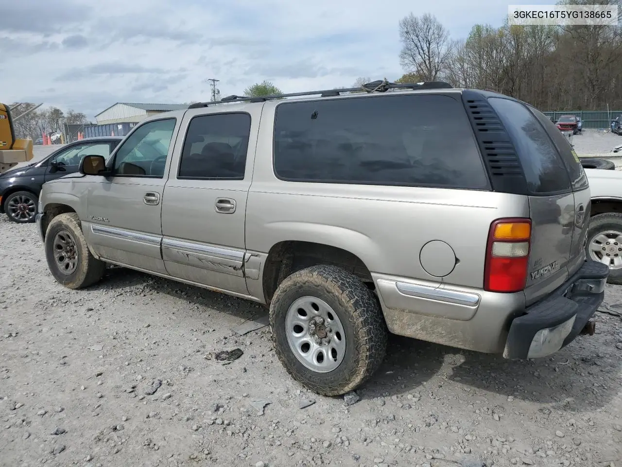 2000 GMC Yukon Xl C1500 VIN: 3GKEC16T5YG138665 Lot: 51513995