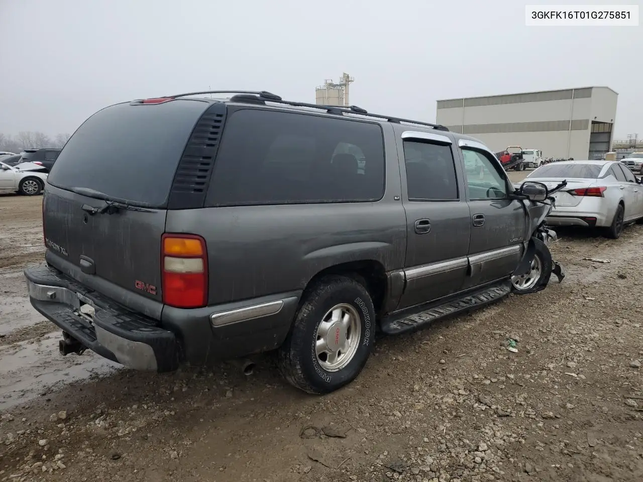 2001 GMC Yukon Xl K1500 VIN: 3GKFK16T01G275851 Lot: 51246065