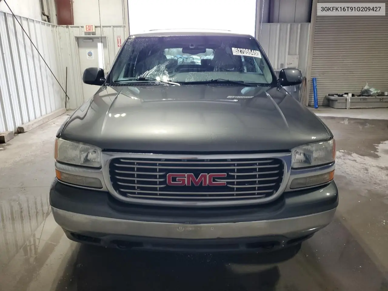 2001 GMC Yukon Xl K1500 VIN: 3GKFK16T91G209427 Lot: 52705545