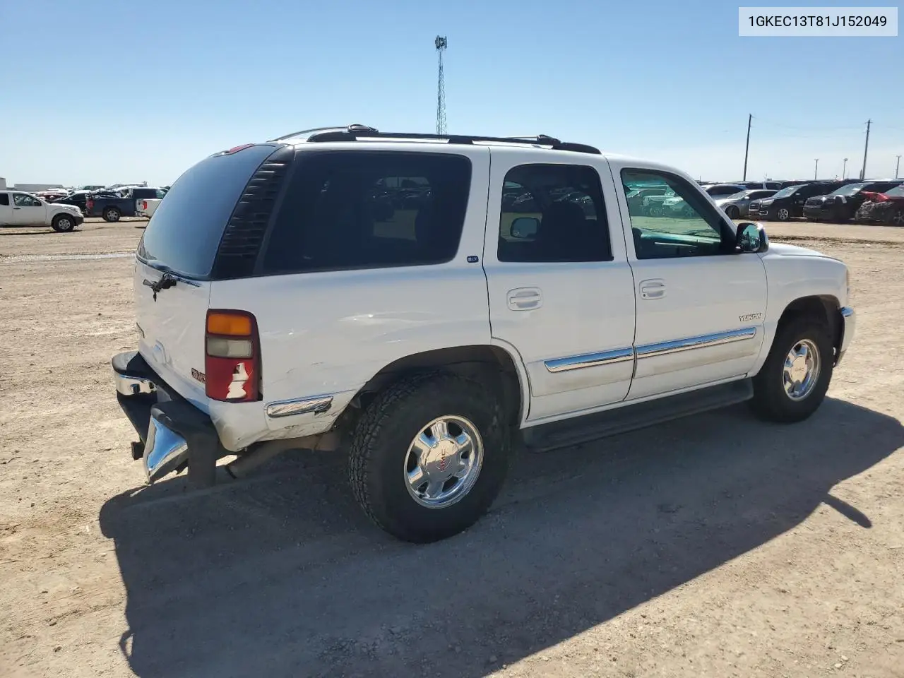 2001 GMC Yukon VIN: 1GKEC13T81J152049 Lot: 56494675