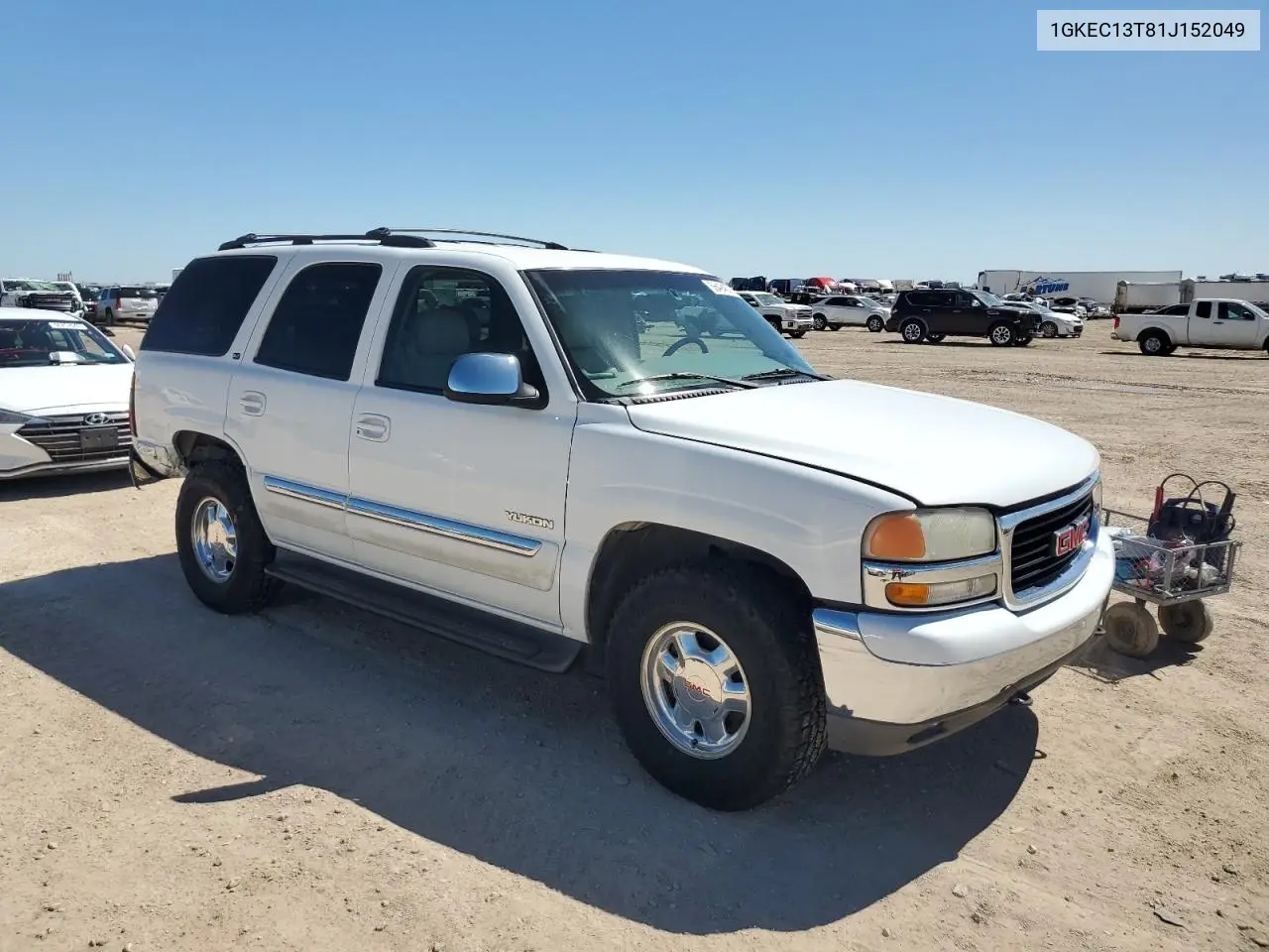 2001 GMC Yukon VIN: 1GKEC13T81J152049 Lot: 56494675