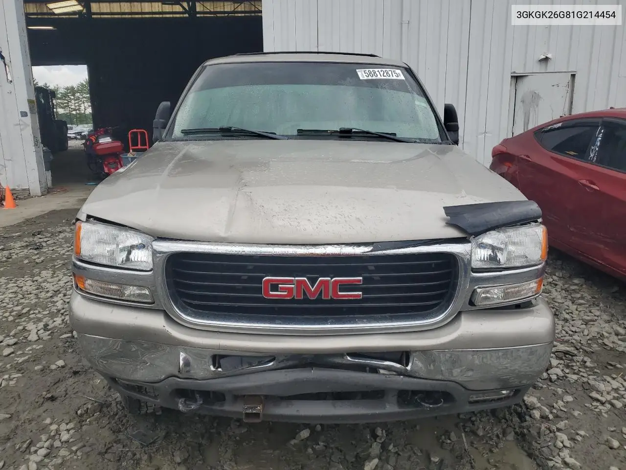 2001 GMC Yukon Xl K2500 VIN: 3GKGK26G81G214454 Lot: 58812875