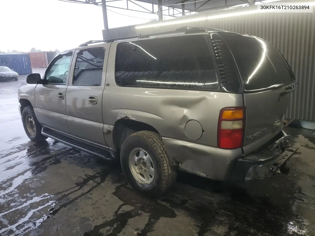 2001 GMC Yukon Xl K1500 VIN: 3GKFK16T21G263894 Lot: 61808305