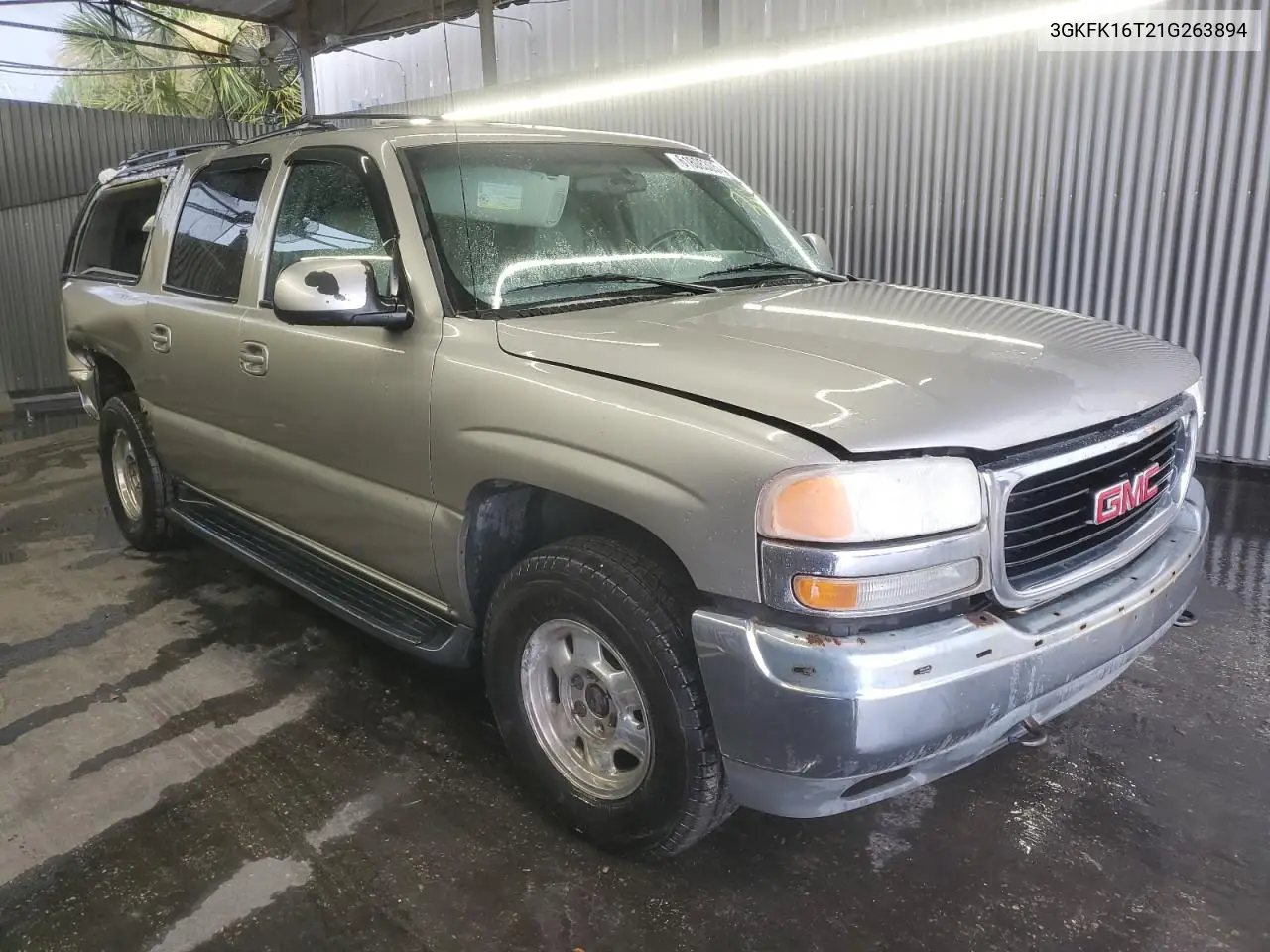 2001 GMC Yukon Xl K1500 VIN: 3GKFK16T21G263894 Lot: 61808305